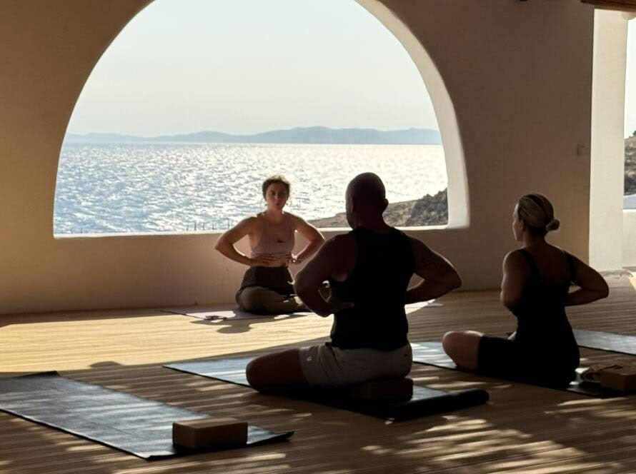 Zakelijke yoga