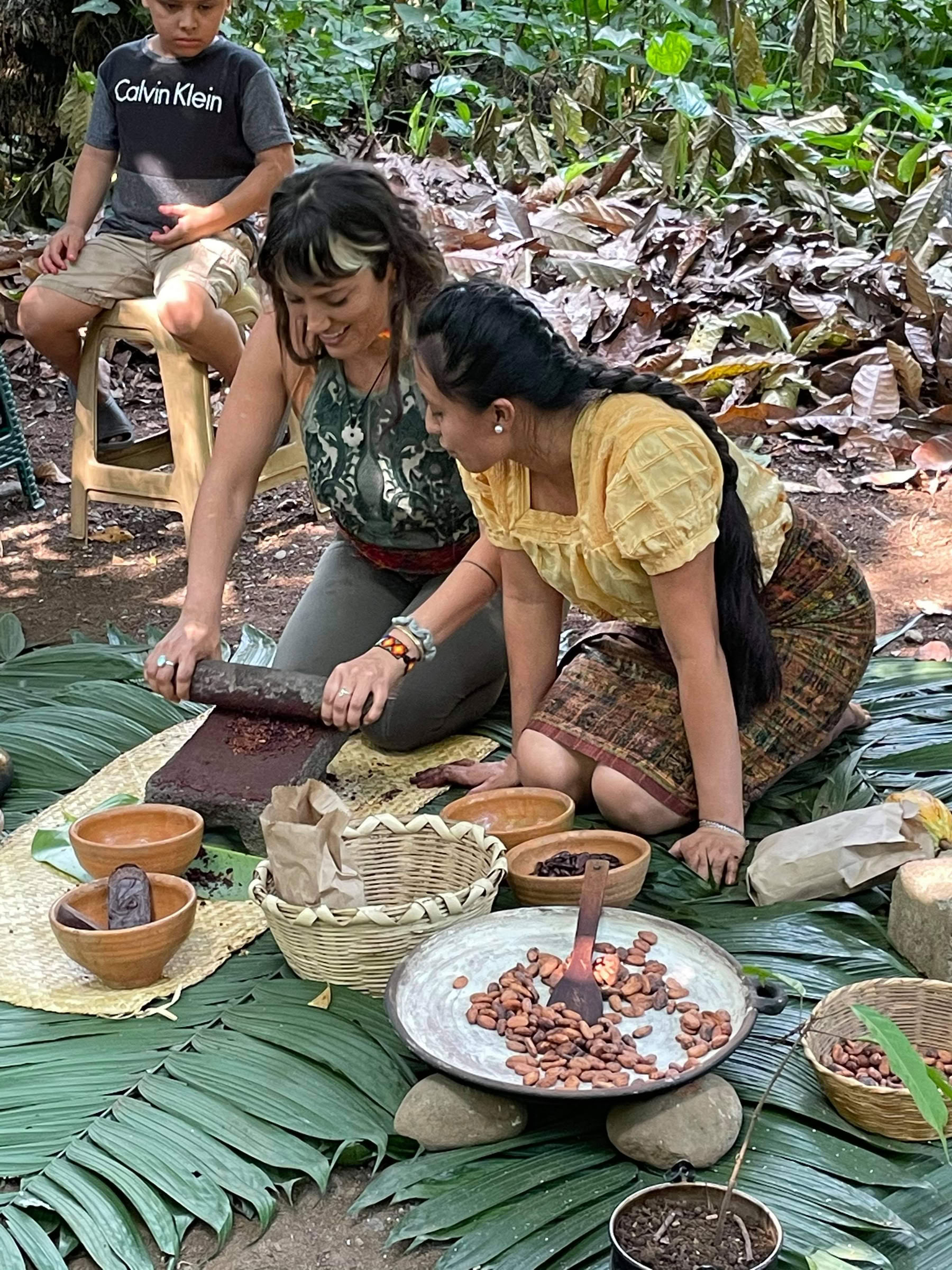 Cacaoretreat met onderdompeling