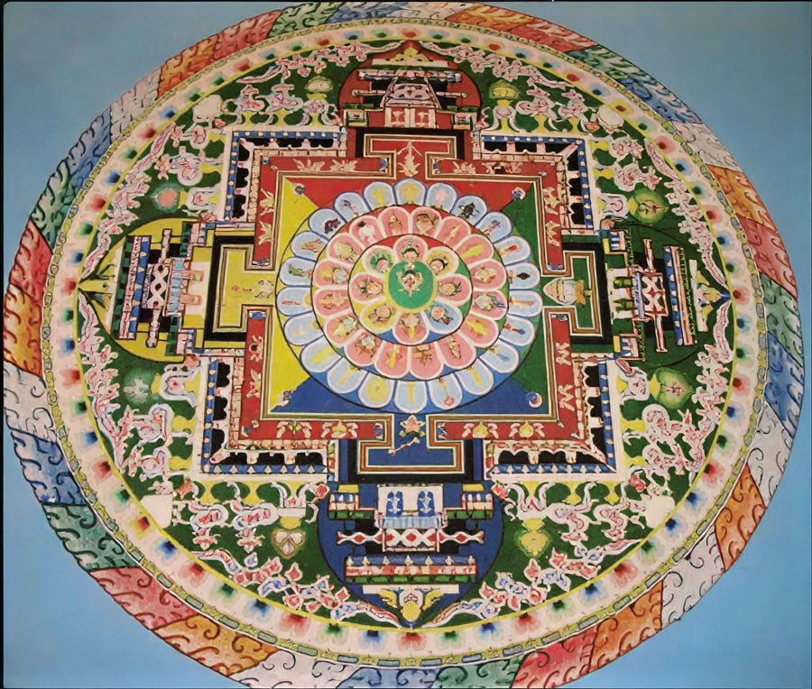 Thee & Gesprek met Nechung Choktrul Rinpoche