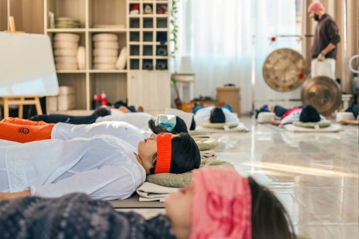 Klankheling- en meditatie-retraite