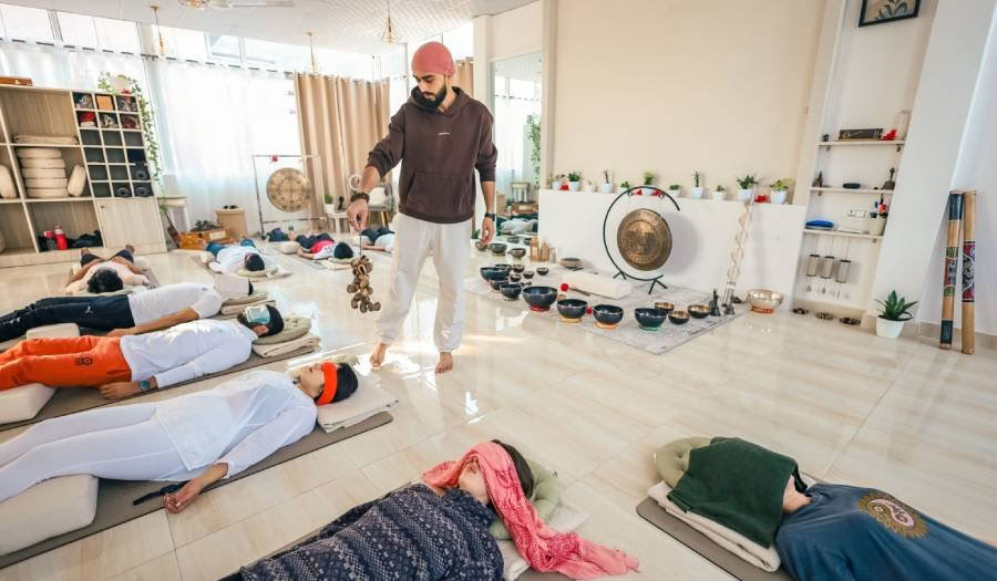 100 uur Sound Healing-docententraining in Rishikesh