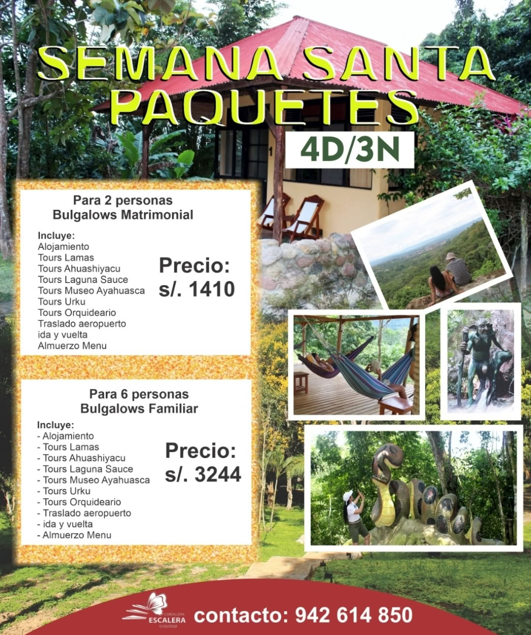 Hotel Cordillera Escalera Ecolodge / Tarapoto