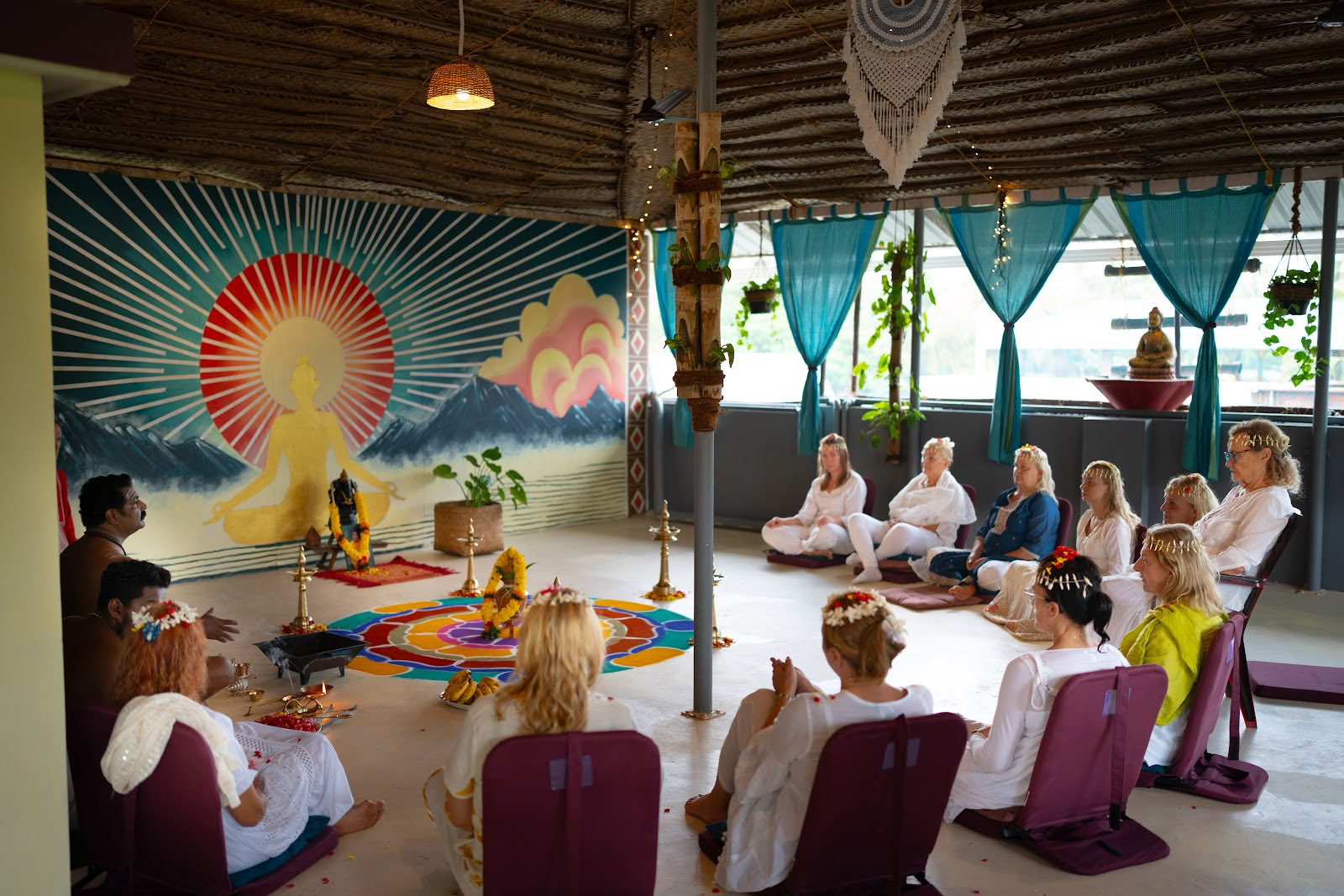 Lalitha Yoga Academie - Yoga Docentenopleiding Varkala, Kerala