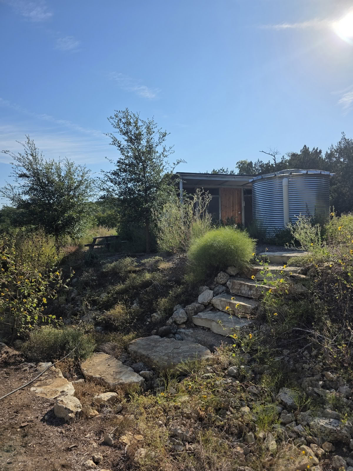 Camping op Shield Ranch