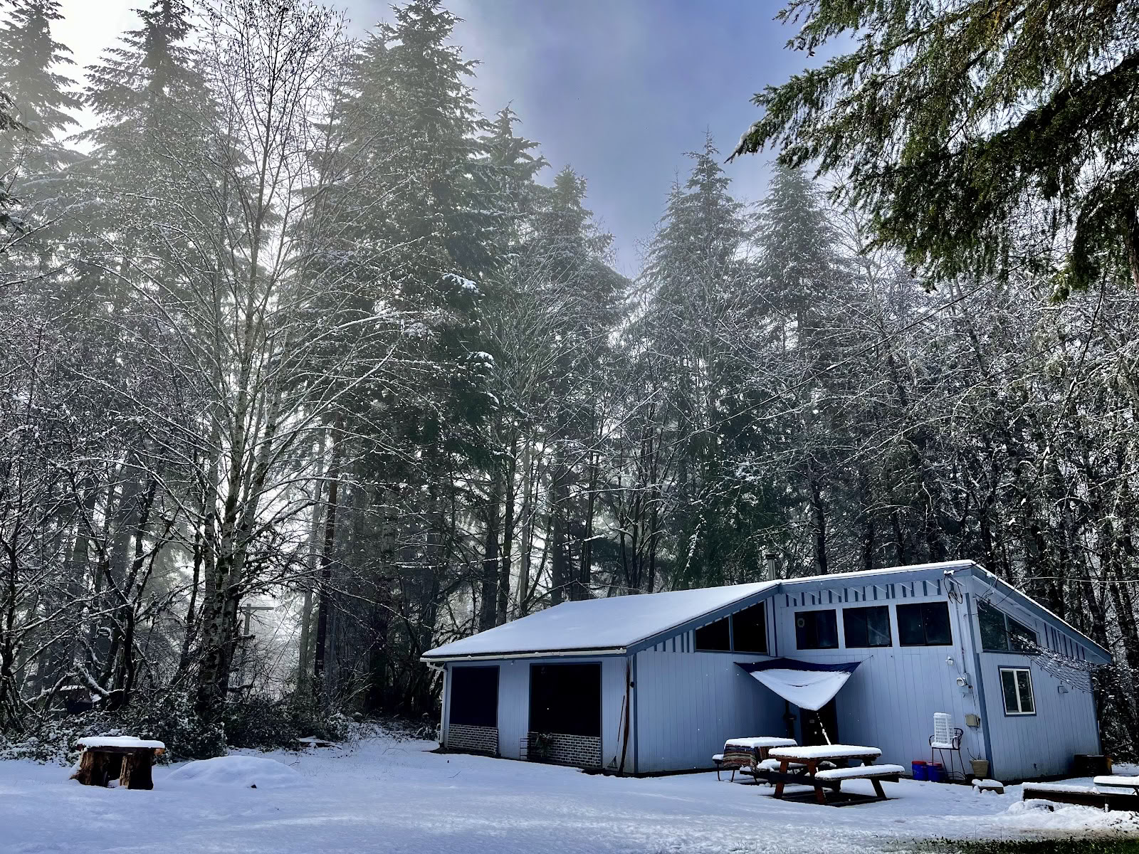 Donkere retraites in Oregon