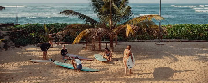 Pilates en surfen