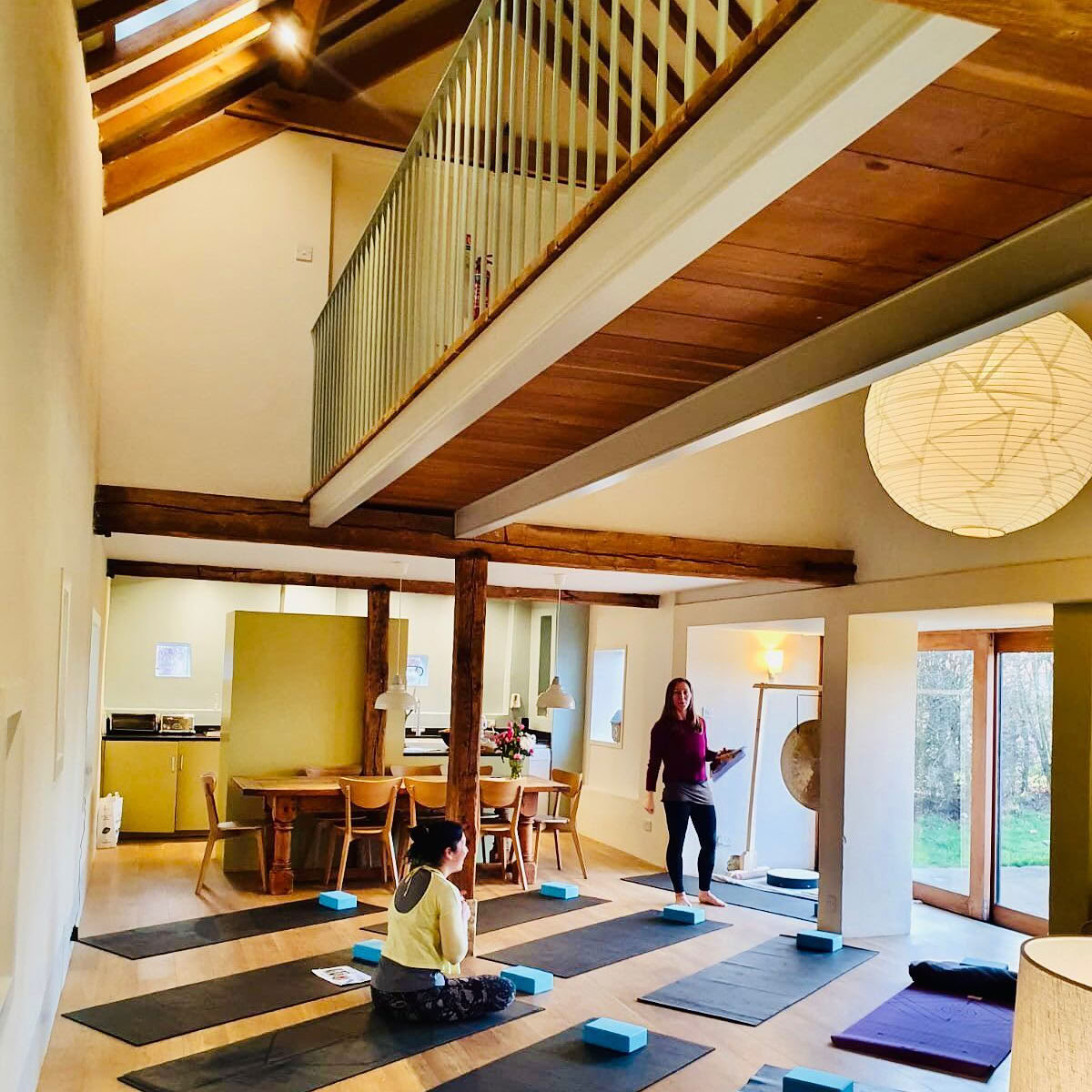 yoga met Lucy