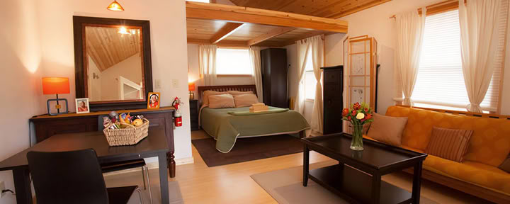Deluxe Shanti - Privé of getrouwde stellen (Queensize bed + futon)