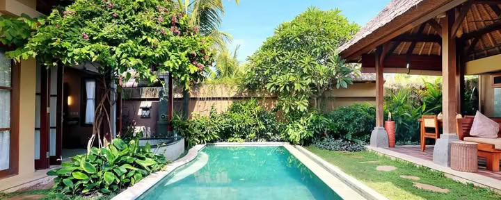 Koninklijke Poolvilla met één slaapkamer