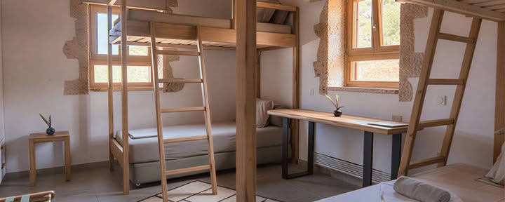 Mountain View Quadruple Room
