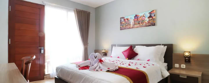Private room at Bali Shanti Guesthouse