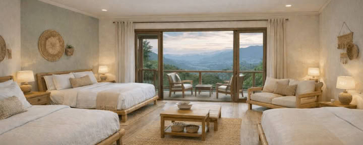 Vista Triple Room (With Balcony)