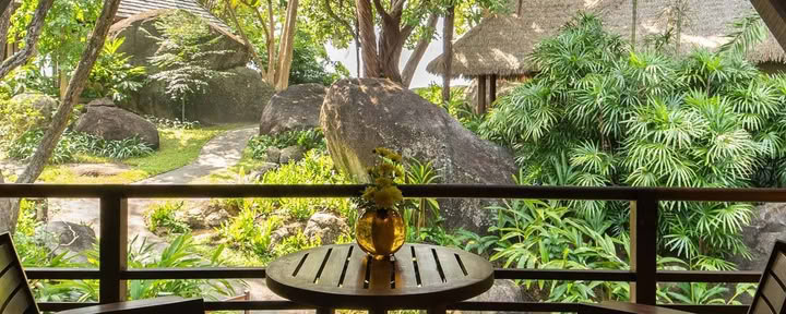 Hillside Room Garden View