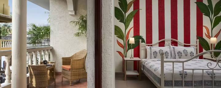 Luxe kamer met balkon