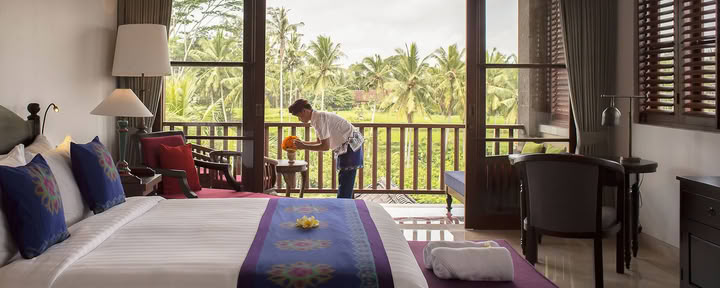 Royal Suite with Rice Field View